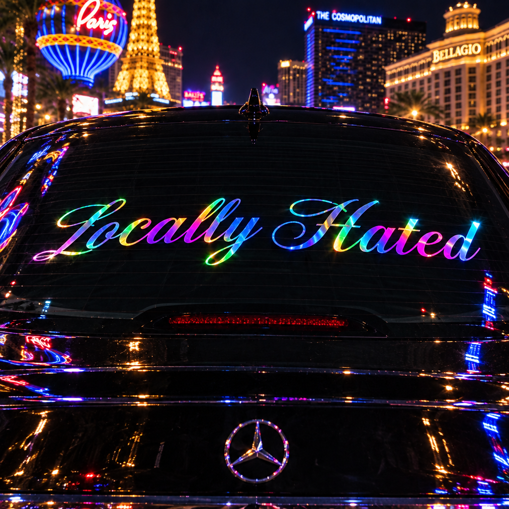 Locally Hated - Close Windshield Shot